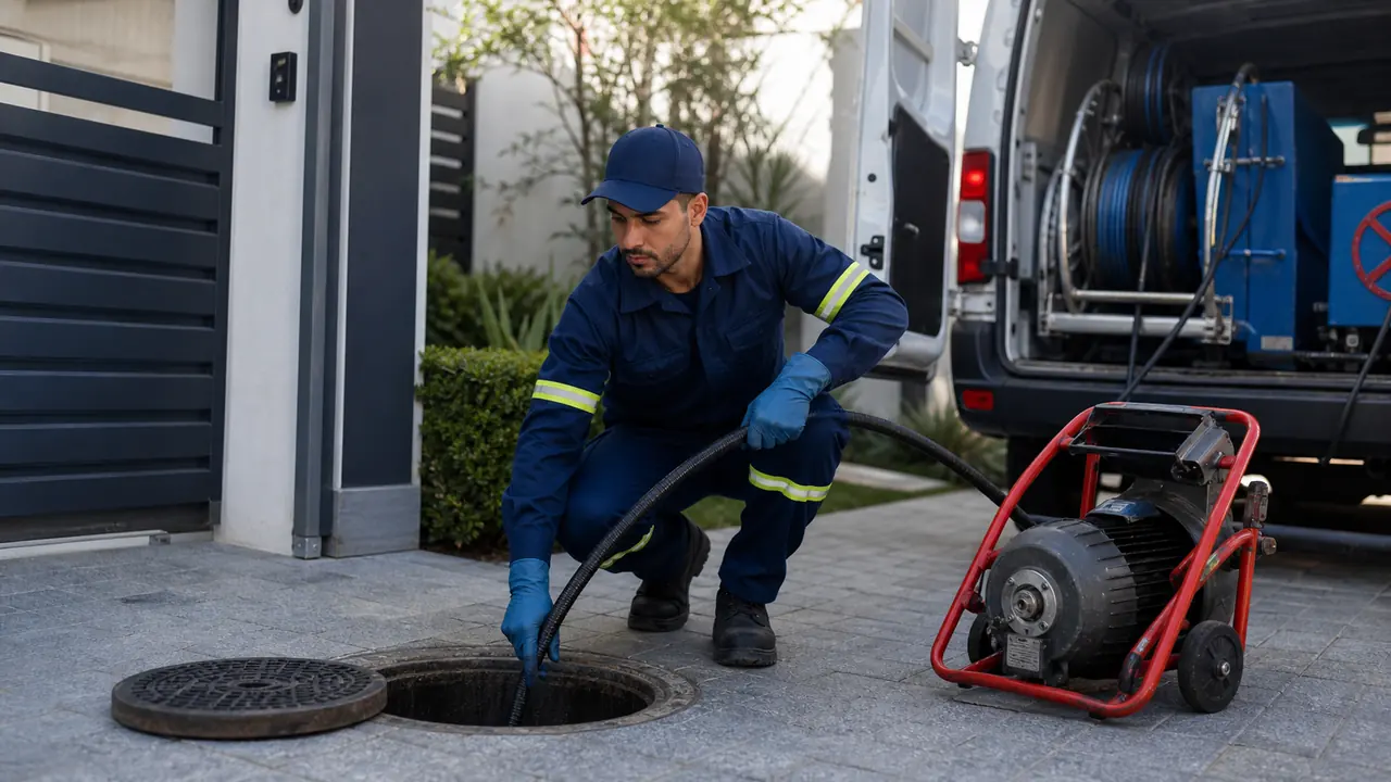 Hidrojato em Blumenau com técnico especializado da Esgosul